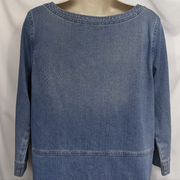 AG Adriano Goldschmied Long Sleeve Shift Dress Sz M - Picture 8 of 12